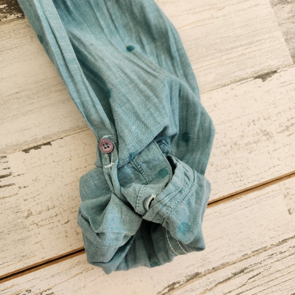 Horny Toad Toad&Co Roxann Button Down Printed Shirt XS - Picture 4 of 8